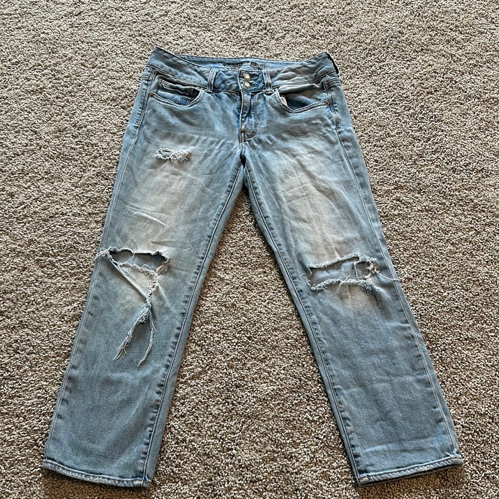 American eagle capri jeans